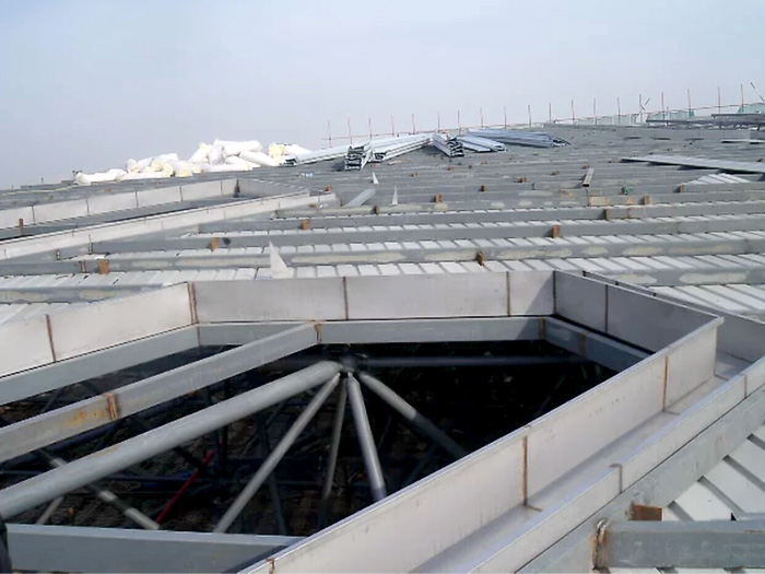 南开安吉县体育馆网架